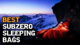 Best Subzero Sleeping Bags for Extreme Cold Weather