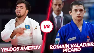 SMETOV YELDOS vs VALADIER PICARD ROMAIN - Heydar Aliyev Baku Grand Slam 2023 - 柔道