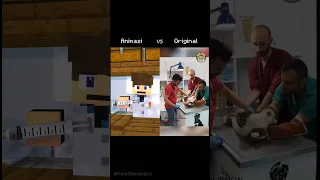 Animasi VS Original [Ketika NightD Menjadi Dokter] -@DemikAnimal #Animasi #Minecraft #Indonesia