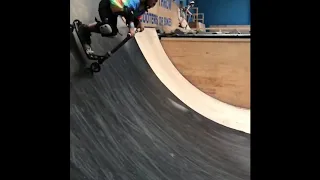 Europe’s  Youngest Backflip On Scooter 6 year old scooter backflip