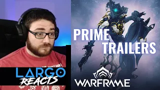 WARFRAME Prime Trailers - Largo Reacts