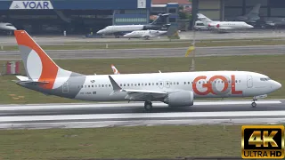 4K - DECOLAGEM BOEING 737-800 MAX 8 GOL - AEROPORTO DE SÃO PAULO CONGONHAS