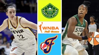 Seattle Storm vs Indiana Fever Full Game 2nd  May 30,2024   WNBA 2024 Season Caitlin Clark WNBA Game