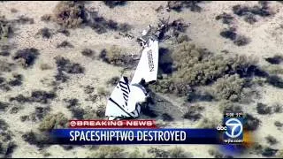 Witness: Space tourism rocket explodes in desert