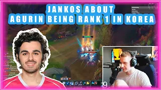 Jankos About AGURIN Being RANK 1 in Korea