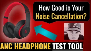 Noise Cancelling Test Track for ANC Headphones ||  How good is your noise cancellation?