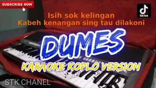 DUMES (ISEH SOK KELINGAN) KARAOKE DANGDUT KOPLO STK CHANEL