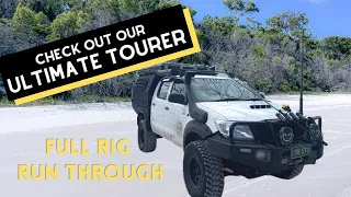 OUR ULTIMATE TOURER SETUP | HIGHLY MODIFIED TOYOTA HILUX N70 BUILD -  CUSTOM CANOPY AND TRAY SETUP