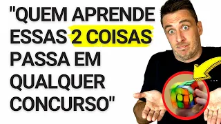 SEM ESSES 2 DIFERENCIAIS VOCÊ NÃO PASSA NO CONCURSO (NÃO É SOBRE MATERIAL)