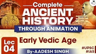 Complete History Through Animation | Lec 4 | Early Vedic Age | By Aadesh Singh | StudyIQ IAS