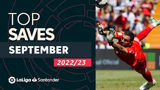TOP SAVES September LaLiga Santander 2022/2023