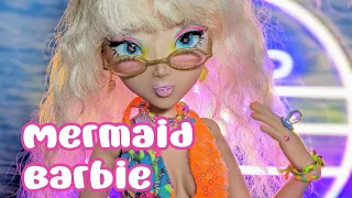 🌊🧜‍♀️New Custom Mermaid! Lets make a splash! 90's Barbie mermaid!  MerMay 2014!🌊🧜‍♀️