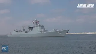 Chinese missile destroyer "Xi'an" makes technical stop in Alexandria