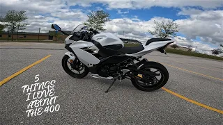 5 THINGS I LOVE ABOUT THE NINJA 400