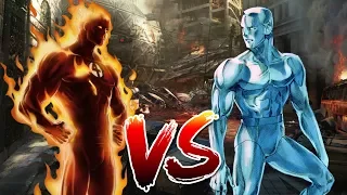 Human Torch VS Iceman | Who Wins?