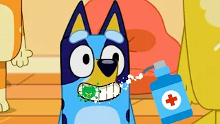 🌈 BLUEY APRENDE lo importante que es LAVARSE LOS DIENTES 📲 App Bluey ¡Juguemos! 💦