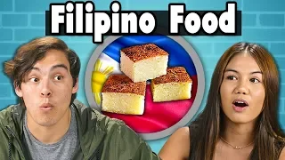 Teens Try Filipino Food | People Vs. Food