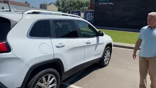 Приехал из Америки Jeep Cherokee для Валерия