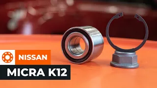 Как заменить подшипник ступицы заднего колеса на NISSAN MICRA K12 [ВИДЕОУРОК AUTODOC]