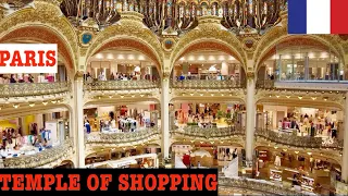 🇫🇷  PARIS / Galeries Lafayette : Largest European department store (9th arrondissement)