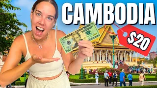 Surviving PHNOM PENH on a $20 BUDGET 🇰🇭 CAMBODIA (You’ll be Surprised)