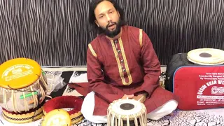 How to rehead tabla part 3 (tabla pudi replacement easy method) by mahmood khan niyazi tabla maker