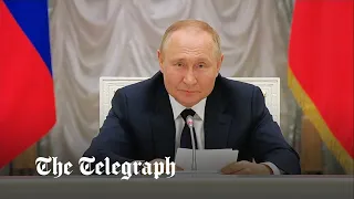 Putin implies Russia is only getting started in war with Ukraine