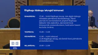 Riigikogu 16.10.2023