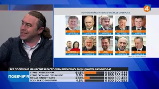 Державна влада одноосібно належить Зеленському, який збагачує олігархів, — Мірошниченко / Повечір'я