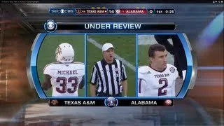 11/10/2012 Texas A&M vs Alabama Football Highlights