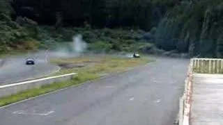 chaser JZX100 in drift