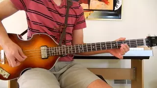 The Beatles - Paperback Writer - Bass Cover Hofner