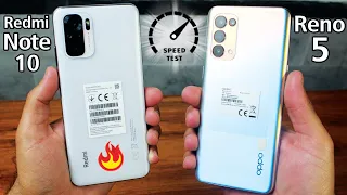 Redmi Note 10 vs Oppo Reno 5 - Speed Test! OMG😨