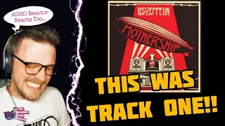 LED ZEPPELIN - IMMIGRANT SONG (ADHD Reaction) | THIS WAS TRACK ONE!!!