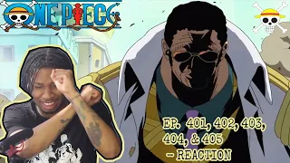 Kizaru is a MONSTER! | One Piece EP. 401-405 Reaction