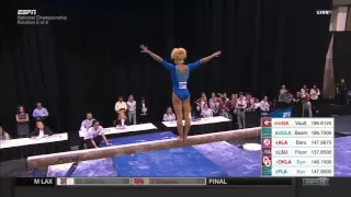 Danusia Francis (UCLA) 2016 Beam Super Six Finals 9.95