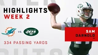 Sam Darnold Busts Out 334 Passing Yards vs. Miami
