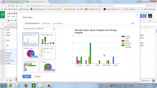 How to cross analyse 2 questions in a survey - Google Forms