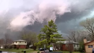 Tornado in sand springs Oklahoma