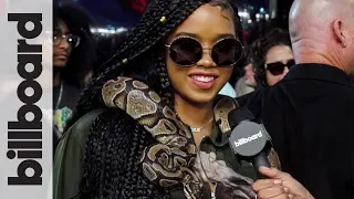 H.E.R. Talks First Nomination & Following "The Mold" of Missy Elliott | MTV VMAs