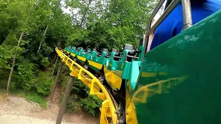 Loch Ness Monster - BackRow (Onride) Video - Busch Gardens Williamsburg | Non-Copyright