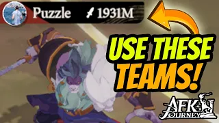 Best Teams for Shadow Brutus & Shadow Odie! AFK Journey Battle Drills Guide #afkjourney