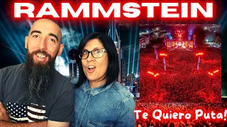 Rammstein - Te Quiero Puta! (REACTION) with my wife