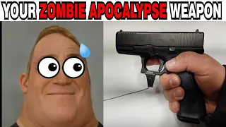 Mr Incredible Becoming Scared (your zombie apocalypse weapon)