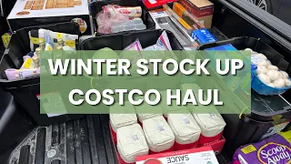 Winter Costco Haul for Our North Idaho Homestead