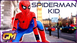 Spiderman Kid Beats The Bullies