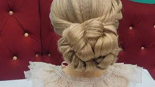 long   hair upstyle  Wedding hair 💕   웨딩 헤어  롱헤어 업스타일  한복머리   ロングヘアウェディングヘア