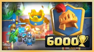 JE RUSH LES 6000 TROPHÉES sur CLASH ROYALE !!