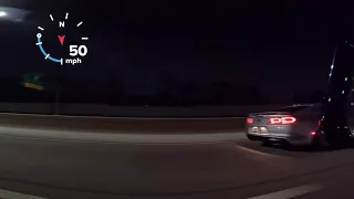 2012 C63 AMG vs 6th Gen Camaro (50 Roll)