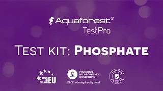 Aquaforest TestPro Phosphate tutorial